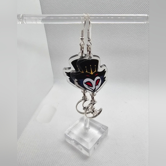 Helluvaboss Earrings! Blitz Stolas Loona Moxie - Handmade Hypoallergenic - Picture 10 of 11